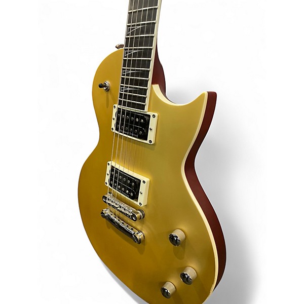 Used Jackson Pro Series Monarkh SCQ Gold Top Solid Body Electric Guitar