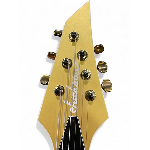 Used Jackson Pro Series Monarkh SCQ Gold Top Solid Body Electric Guitar