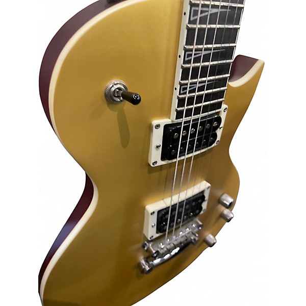 Used Jackson Pro Series Monarkh SCQ Gold Top Solid Body Electric Guitar