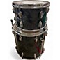 Used Slingerland 3 Piece MODERN JAZZ OUTFIT #9 BLACK DIAMOND PEARL Drum Kit