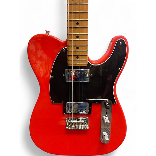 Used Fender Modern Player Telecaster Red Coral Solid Body Electric Guitar