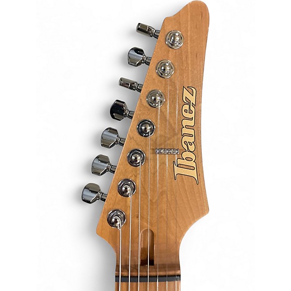 Used Ibanez Prestige AZ24047 7-String Black Solid Body Electric Guitar