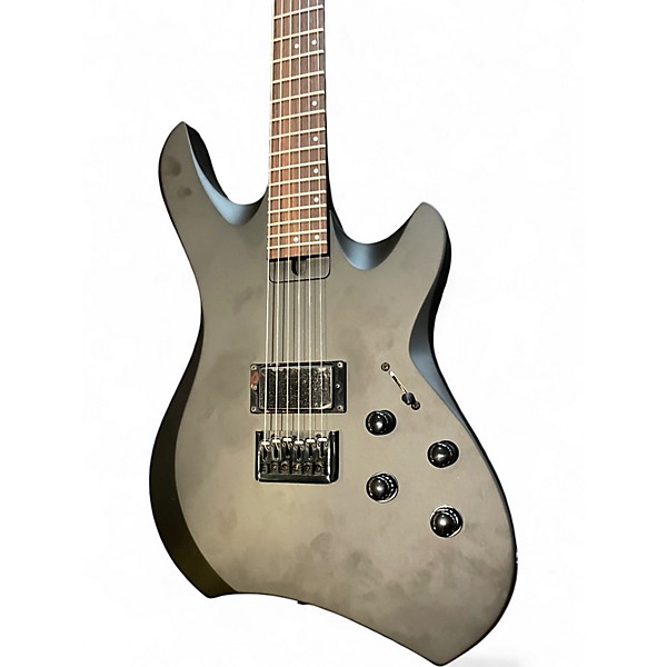 Used Line 6 Shuriken Black Solid Body Electric Guitar