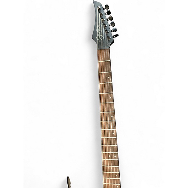 Used Line 6 Shuriken Black Solid Body Electric Guitar