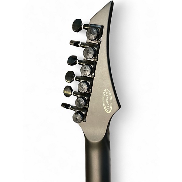 Used Line 6 Shuriken Black Solid Body Electric Guitar
