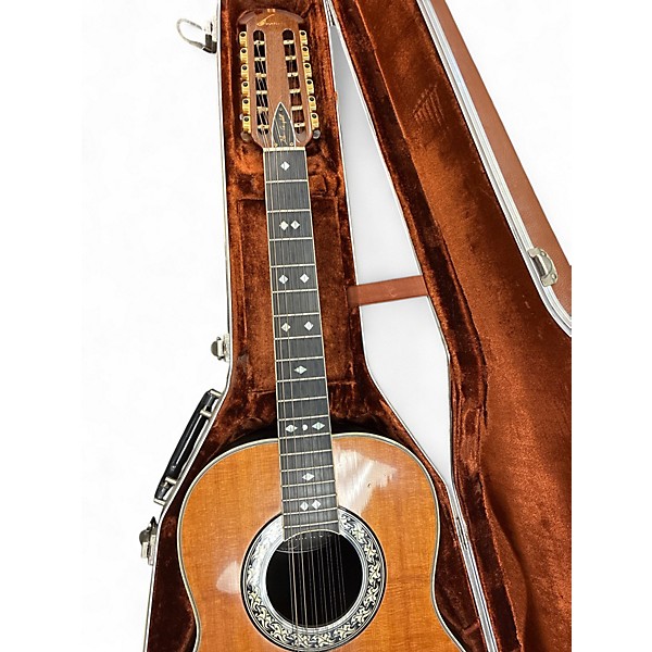 Used Ovation 12 String Natural 12 String Acoustic Guitar