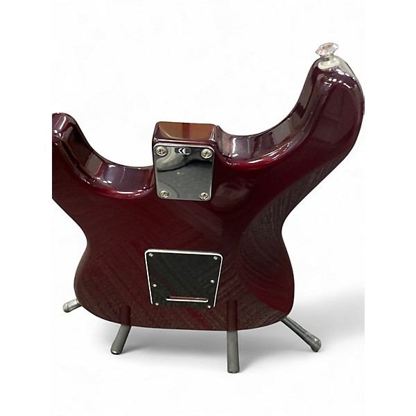 Used Fender FSR Standard Stratocaster HSS Midnight Wine Solid Body Electric Guitar