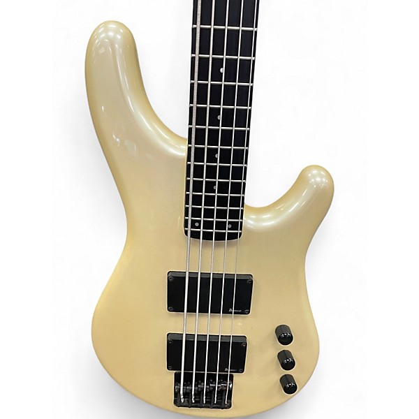 Used Ibanez ROADSTAR II RB885 OFF WHITE Electric Bass Guitar