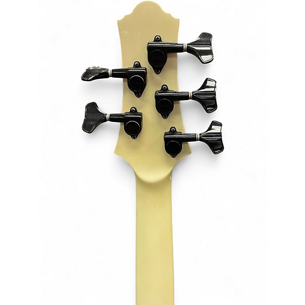 Used Ibanez ROADSTAR II RB885 OFF WHITE Electric Bass Guitar