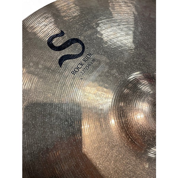 Used Zildjian 22in S Family Rock Ride Cymbal