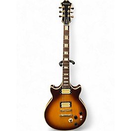 Used 1996 Epiphone Genesis Deluxe Pro 2 Color Sunburst Solid Body Electric Guitar