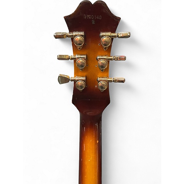 Used 1996 Epiphone Genesis Deluxe Pro 2 Color Sunburst Solid Body Electric Guitar