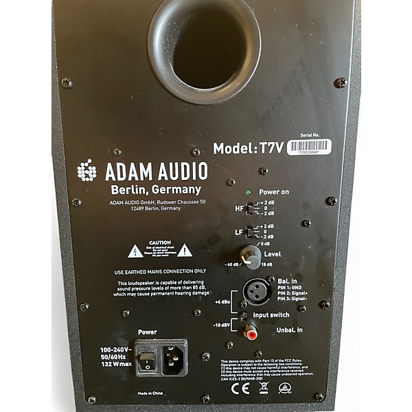 Used Adams T7V Pair Powered Monitor