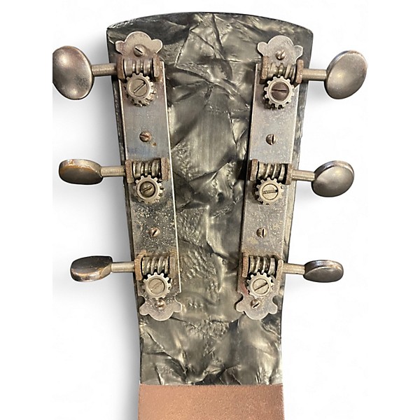 Used Stradella LAP STEEL ART DECO GREEN Solid Body Electric Guitar