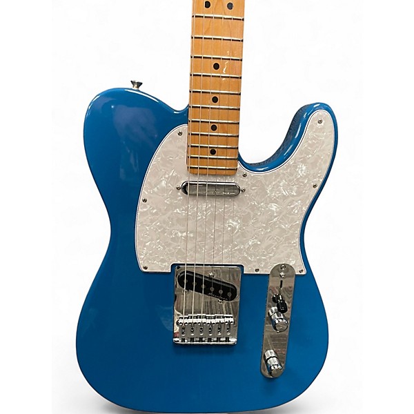 Used Fender Modern Player Telecaster Electric Blue Solid Body Electric Guitar