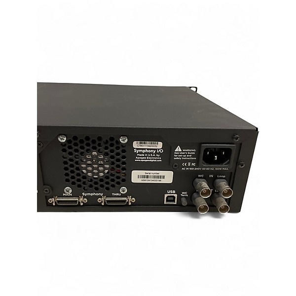 Used Apogee Symphony I/O 16x16 Audio Interface