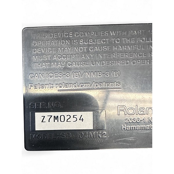 Used Roland SP404 MKII Production Controller