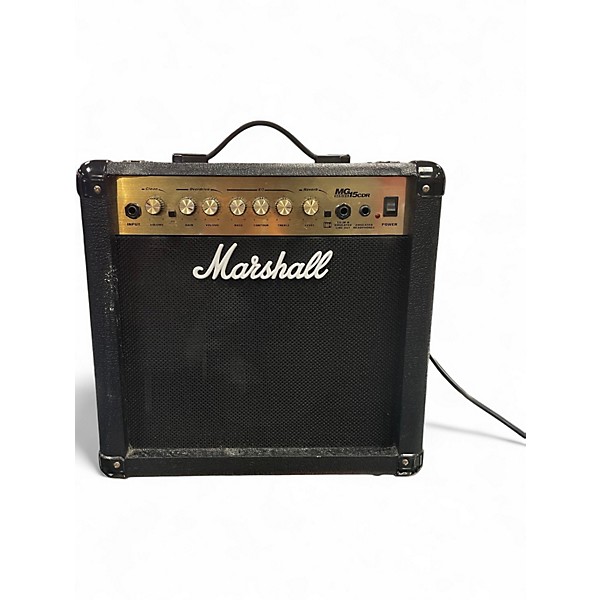Used Marshall MG15CDR 15W 1X8 Guitar Combo Amp
