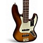 Used 2020 Fender 75th Anniversary American Jazz Bass Bourbon Burst Electric Bass Guitar