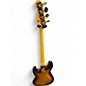 Used 2020 Fender 75th Anniversary American Jazz Bass Bourbon Burst Electric Bass Guitar
