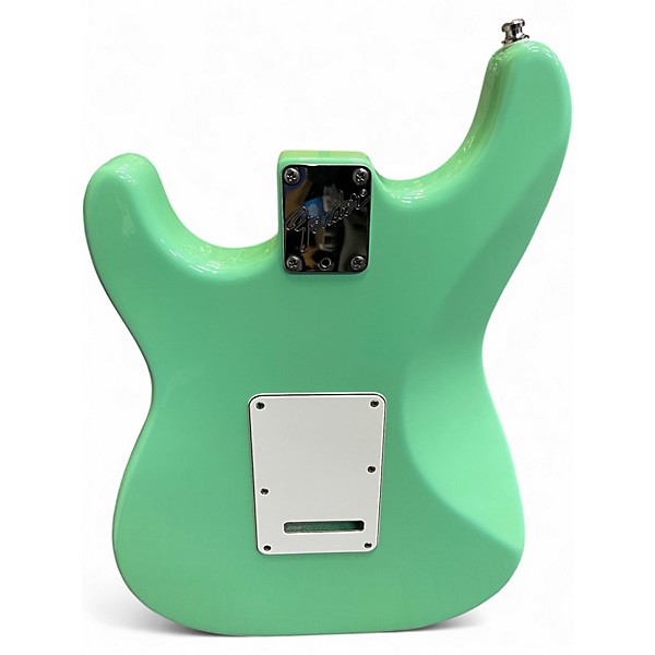 Used Fender Jeff Beck Stratocaster with Lace Sensor Pickups Surf Green Solid Body Electric Guitar