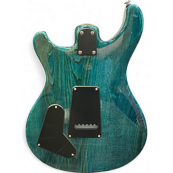Used PRS SE SWAMP ASH SPECIAL IRI BLUE Solid Body Electric Guitar