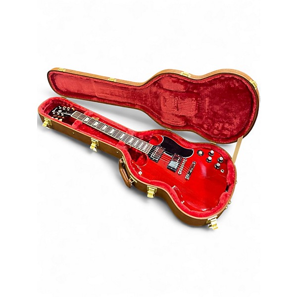 Used Gibson SG Standard 61 Cherry Solid Body Electric Guitar