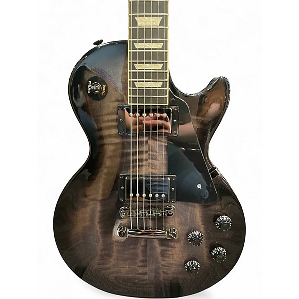 Used Gibson LES PAUL STUDIO SESSION TRANSLUCENT EBONY Solid Body Electric Guitar