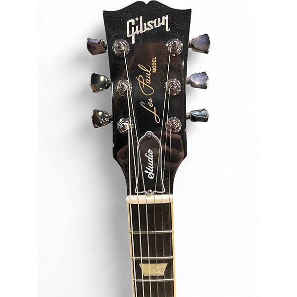 Used Gibson LES PAUL STUDIO SESSION TRANSLUCENT EBONY Solid Body Electric Guitar
