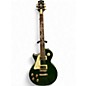 Used Jay Turser Left-Handed Single Cut Style Trans Green Solid Body Electric Guitar thumbnail