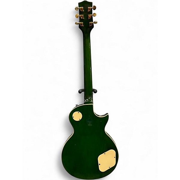 Used Jay Turser Left-Handed Single Cut Style Trans Green Solid Body Electric Guitar