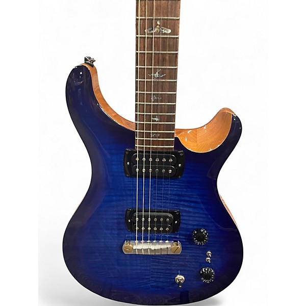 Used PRS SE Paul's Guitar Blue Solid Body Electric Guitar