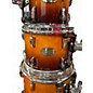 Used Pearl 5 Piece Session Custom 2 Tone Sunburst Drum Kit