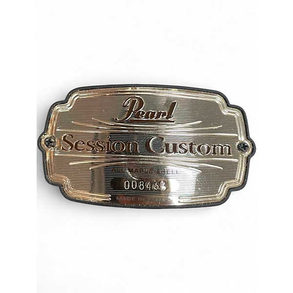 Used Pearl 5 Piece Session Custom 2 Tone Sunburst Drum Kit