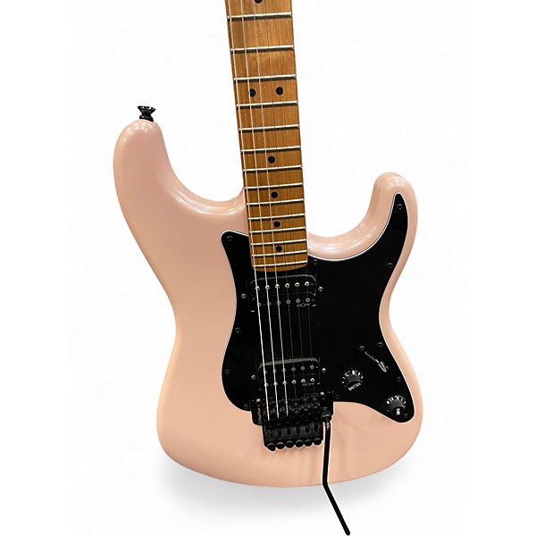 Used Squier Contemporary Stratocaster HH Shell Pink Solid Body Electric Guitar
