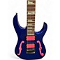 Used Ibanez PGMM11 PAUL GILVERT SIGNATURE MIKRO Jewel Blue Solid Body Electric Guitar