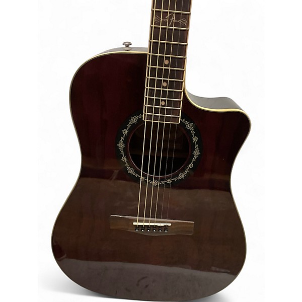 Used Fender T Bucket 300CE VIOLET ASH TV Acoustic Electric Guitar