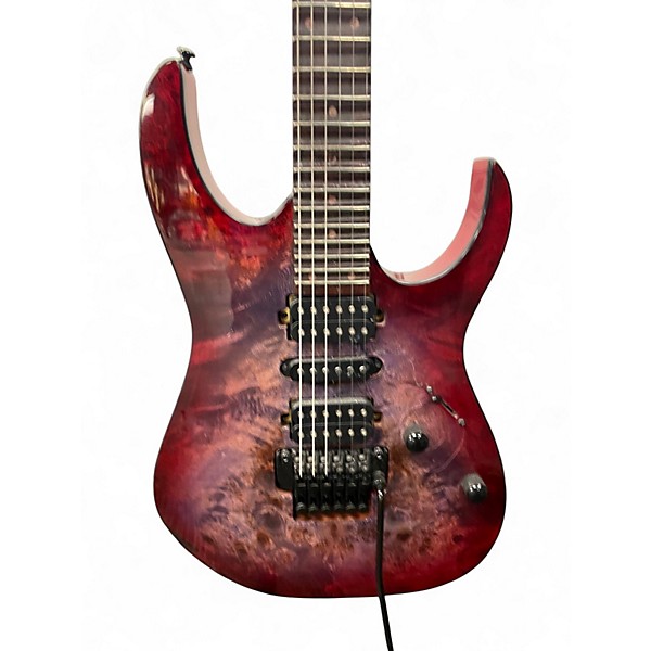 Used Ibanez RG470PB RED ECLIPSE BURST Solid Body Electric Guitar