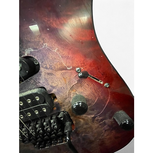 Used Ibanez RG470PB RED ECLIPSE BURST Solid Body Electric Guitar