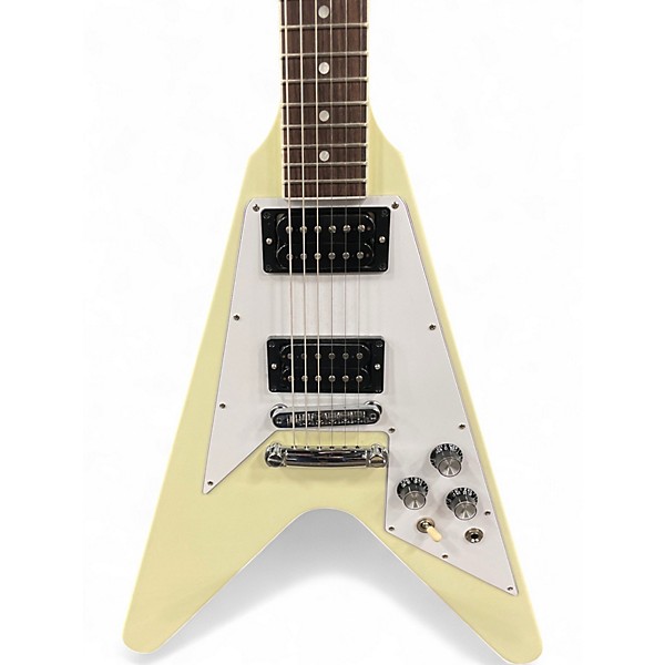 Used Gibson '70s Flying V Classic White Solid Body Electric Guitar