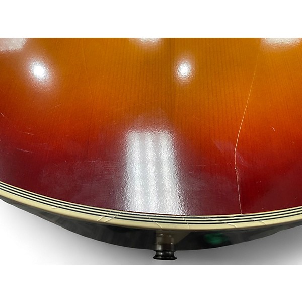 Used Epiphone Inspired by Gibson Custom Pre-War SJ-200 Vintage Sunburst Acoustic Electric Guitar