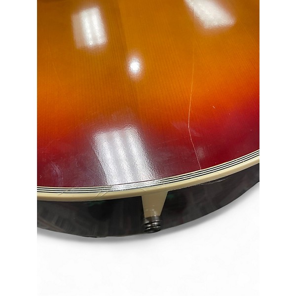 Used Epiphone Inspired by Gibson Custom Pre-War SJ-200 Vintage Sunburst Acoustic Electric Guitar