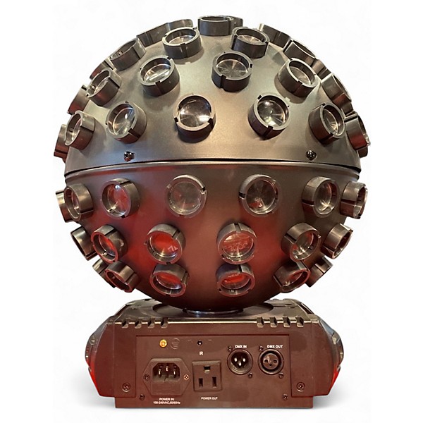 Used CHAUVET DJ Rotosphere HP High Powered 8 Color Mirror Ball Effect Black Mirror Ball