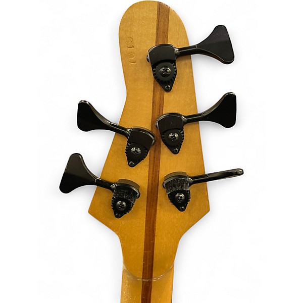 Used Matt Pulcinella Basses LEVEL 5 WHITE Electric Bass Guitar