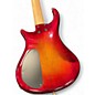 Used Pedulla THUNDERBOLT 5 FRETLESS RED FLAME Electric Bass Guitar