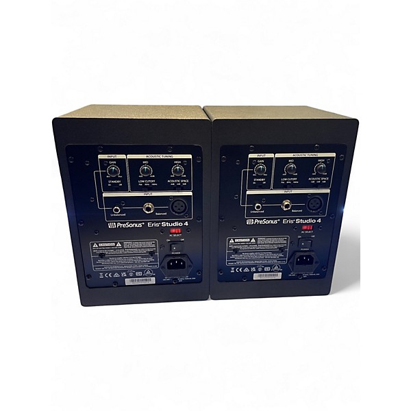 Used PreSonus Eris Studio 4 Pair Powered Monitor