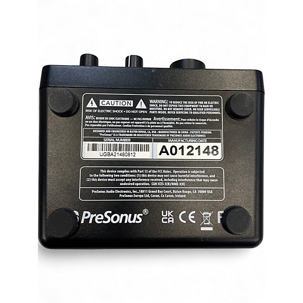 Used PreSonus Audiobox GO Audio Interface