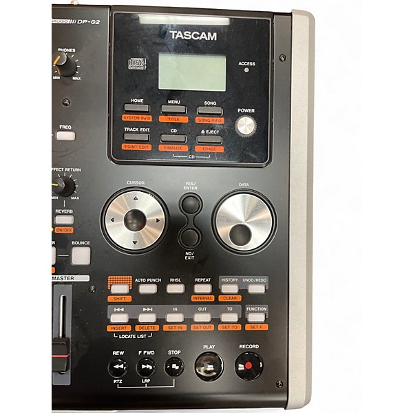 Used TASCAM DP02CF MultiTrack Recorder