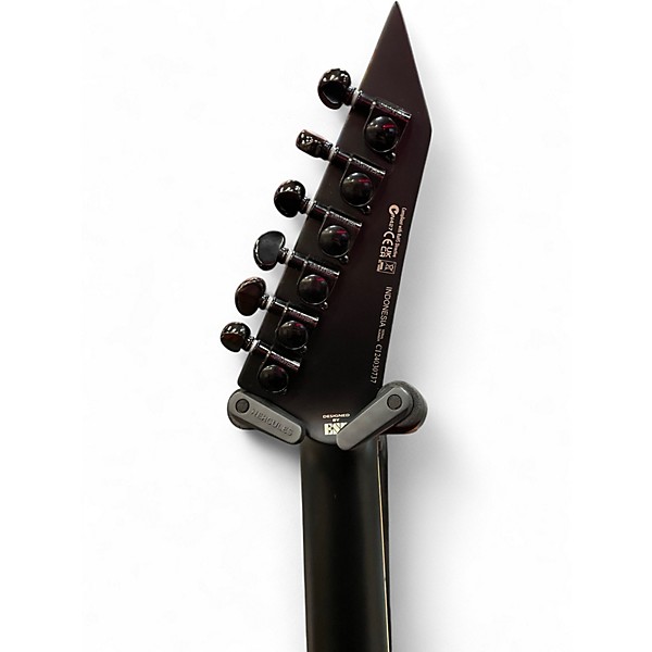 Used 2024 ESP LTD Arrow 1000 Evertune Black Solid Body Electric Guitar