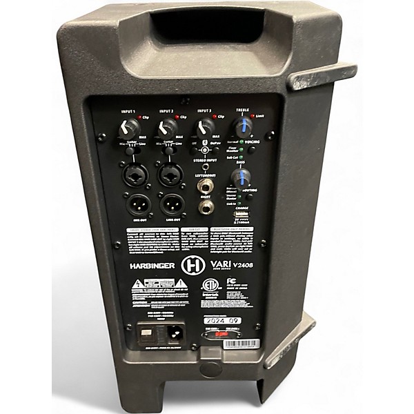 Used Harbinger Vari V2408 Powered Speaker